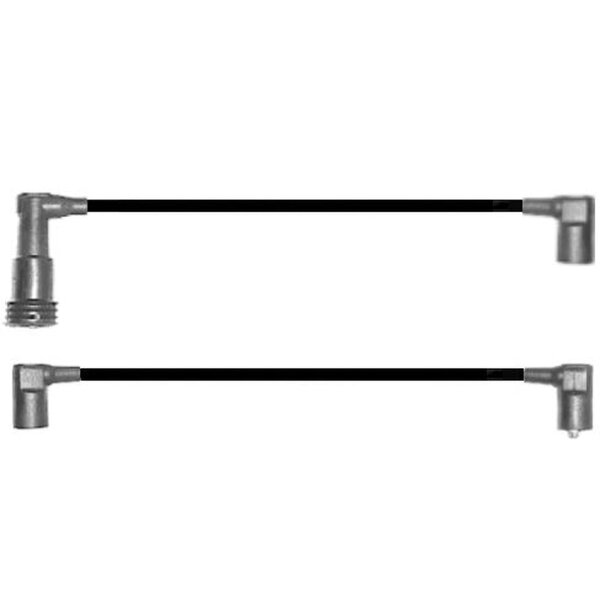 Ignition Cable Set connection version SAE cable Ø 7 mm BBT for PORSCHE 928