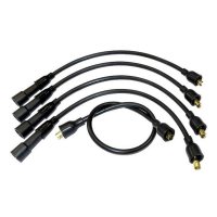 Ignition cable set DIN copper ignition cable M4 BBT for...