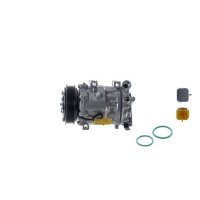 Klimakompressor 12 V Ø 119 mm MAHLE passend für u.a. CITROËN C5