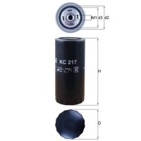 Kraftstofffilter Anschraubfilter 93,5mm MAHLE für...
