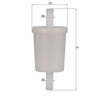 Fuel filter line filter 26mm KNECHT for VOLVO