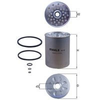 Kraftstofffilter MAHLE für CITROËN BX