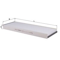 Partikelfilter Auto-Innenraum 368 mm - 145 mm MAHLE...