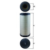 Air filter filter insert KNECHT for FIAT GMC HENSCHEL...
