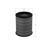 Air filter insert cleaning MAHLE filtration expertise suitable for e.g. VOLVO FM