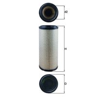 Luftfilter Partikelfilter MAHLE für TOYOTA VOLVO KIA...