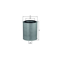 Luftfilter-Einsatz reinigend MAHLE passend für u.a. SCANIA 3