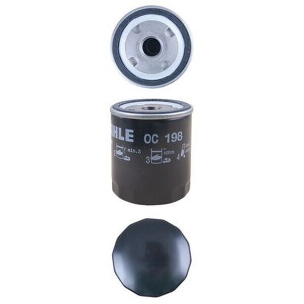 Ölfilter Anschraubfilter 76mm MAHLE für LIEBHERR DEUTZ