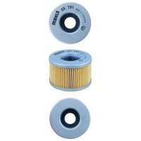 Oil filter filter insert 69mm KNECHT for HONDA