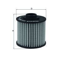 Oil filter insert cleaning Ø 55 mm MAHLE suitable...