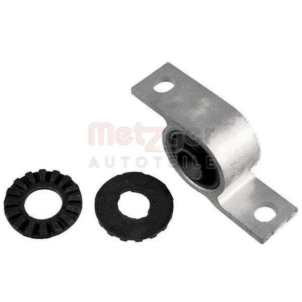 Handlebar Bearing rear Rubber-metal bearing METZGER for SUBARU IMPREZA