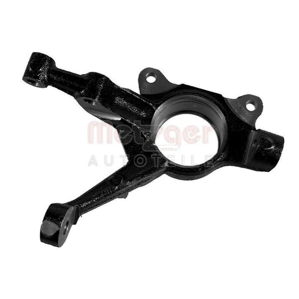 Steering Knuckle Wheel Suspension front axle left METZGER for FIAT SEICENTO