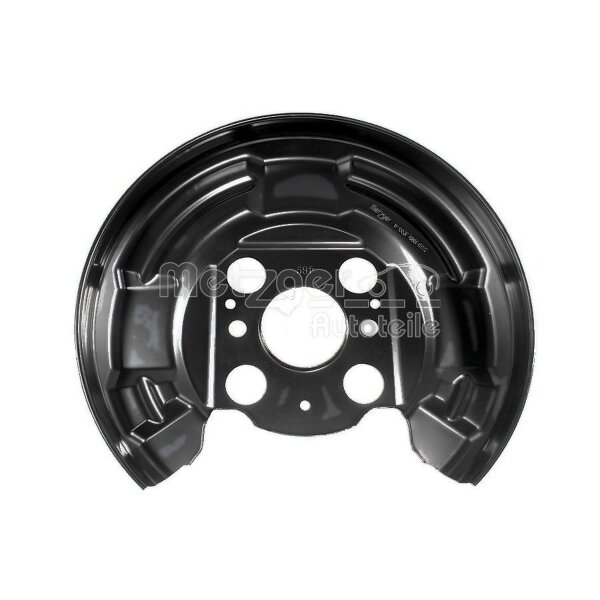 Spray Plate Brake Disc rear right sheet steel METZGER for e.g. HONDA CIVIC
