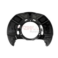 Spritzblech Bremsscheibe vorne rechts Stahlblech METZGER...