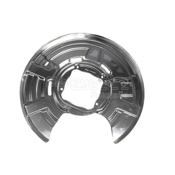 Spritzblech Bremsscheibe Hinterachse links Aluminium METZGER für u.a. BMW 5er