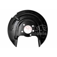 Spray Plate Brake Disc rear left sheet steel METZGER for...