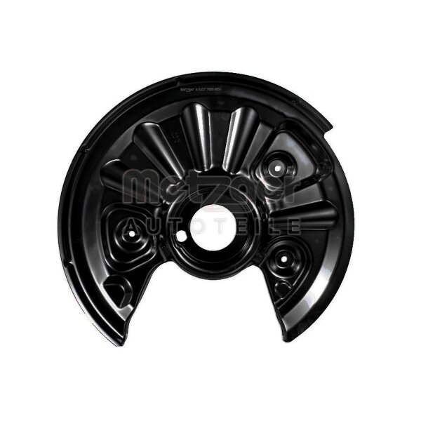 Spray Plate Brake Disc rear left sheet steel METZGER for e.g. VW PASSAT