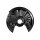 Spray Plate Brake Disc rear left sheet steel METZGER for e.g. VW PASSAT