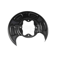 Spray Plate Brake Disc rear left sheet steel METZGER for...