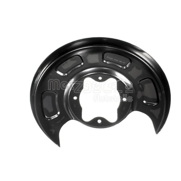 Spray Plate Brake Disc rear right sheet steel METZGER for HYUNDAI i10