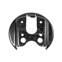 Spray Plate Brake Disc rear right sheet steel METZGER for...