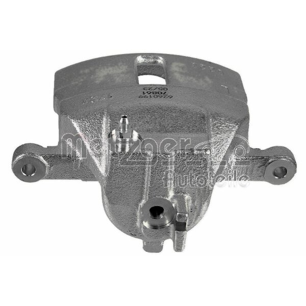 Brake Caliper front axle left METZGER suitable for e.g. NISSAN PRIMERA