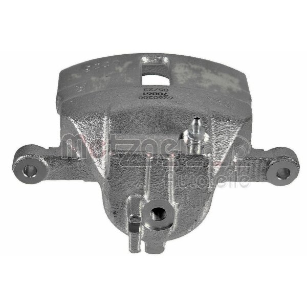 Brake Caliper front axle right METZGER suitable for e.g. NISSAN PRIMERA
