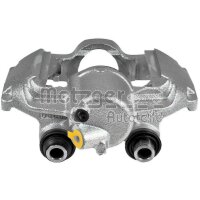 Brake Caliper front left one-piece brake caliper METZGER...