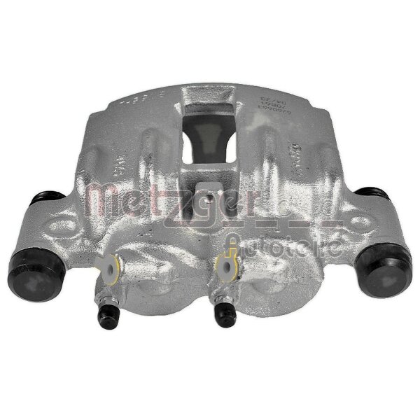 Piston Brake Caliper front axle left hand side 2-piston METZGER for e.g. FIAT