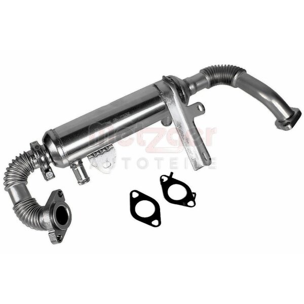 Kühler Abgasrückführung ohne AGR-Ventil METZGER für u.a. OPEL VECTRA