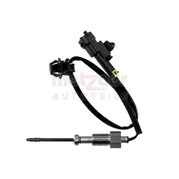 Sensor Abgastemperatur 255 mm Kabel 2-polig METZGER für u.a. HYUNDAI i30