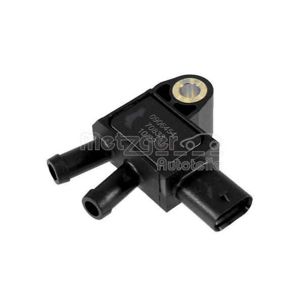 Sensor Exhaust Pressure Soot Particle Filter 3-pin METZGER for e.g. MB E-CLASS