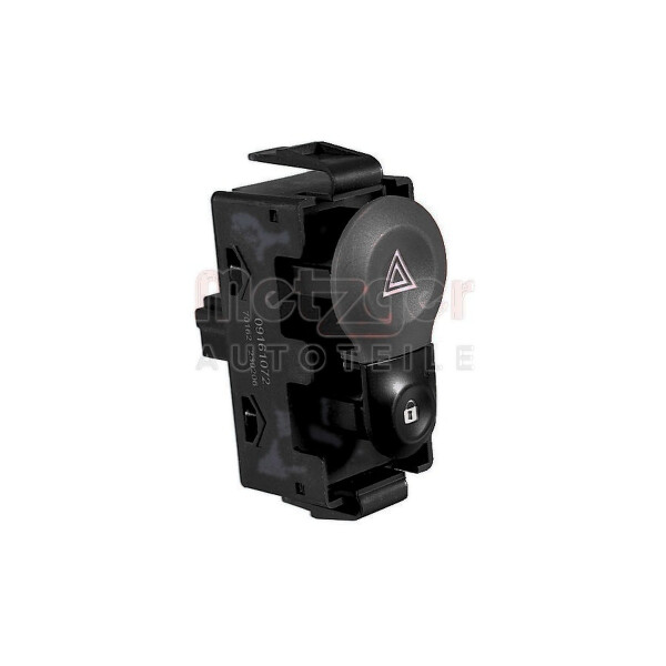 Hazard Warning Switch METZGER IAM-Expertise suitable for e.g. RENAULT KANGOO