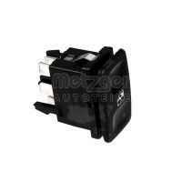 Schalter Fensterheber vorne 6-polig schwarz METZGER...