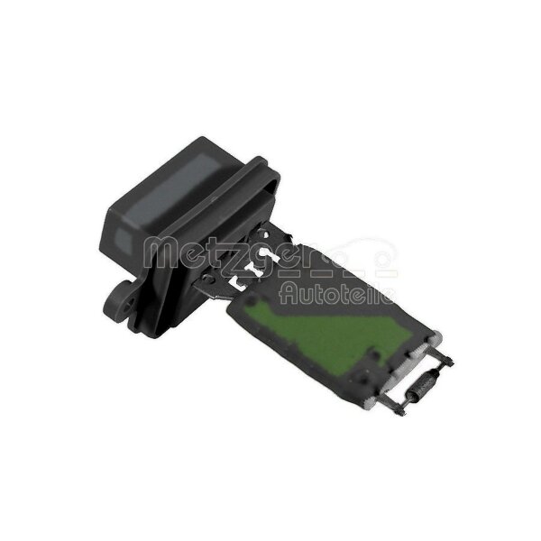 Resistor Interior Blower 4-pole 12 V METZGER for OPEL MERIVA