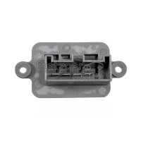 Resistor Interior Blower 4-pole 12 V METZGER for OPEL MERIVA