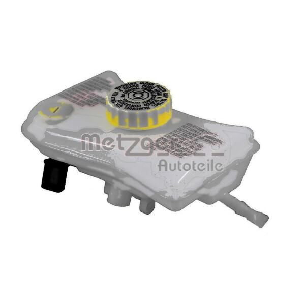 Fluid Reservoir Brake Fluid METZGER suitable for e.g. AUDI A6