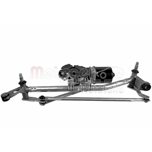 Wischergestänge vorne mit Elektromotor METZGER für u.a. RENAULT MEGANE