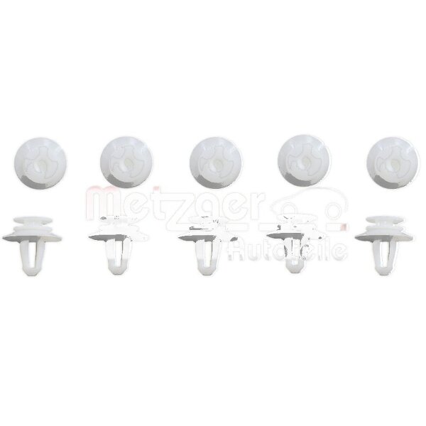 Clip Zier-/Schutzleiste Kunststoff METZGER passend für MERCEDES-BENZ