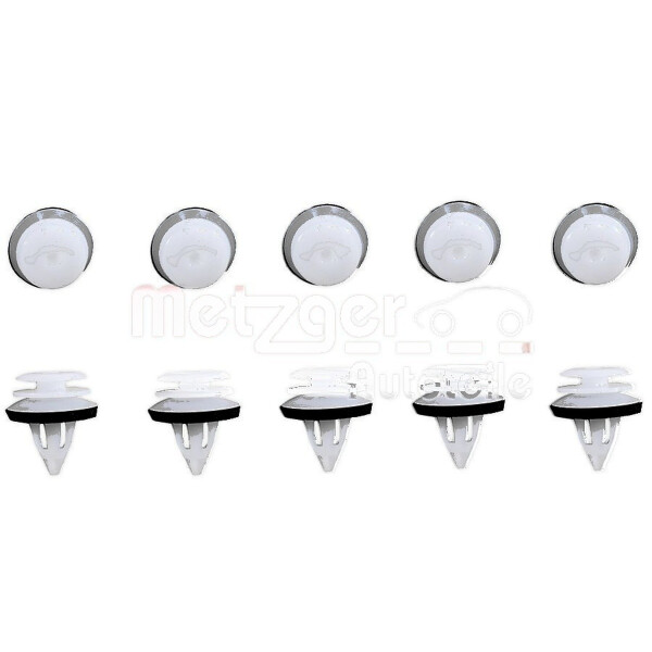 Clip Trim/Protection Strip plastic METZGER IAM-Expertise suitable for e.g. BMW