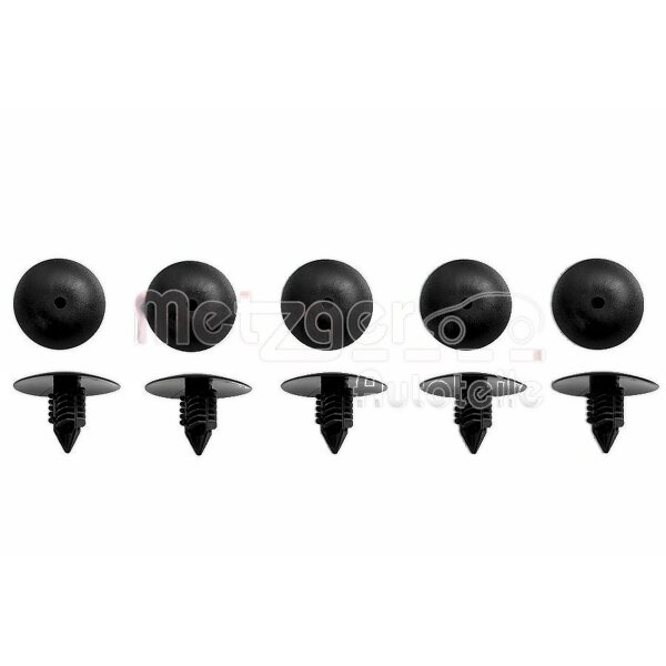 Clip Zier-/Schutzleiste Kunststoff METZGER passend für u.a. RENAULT