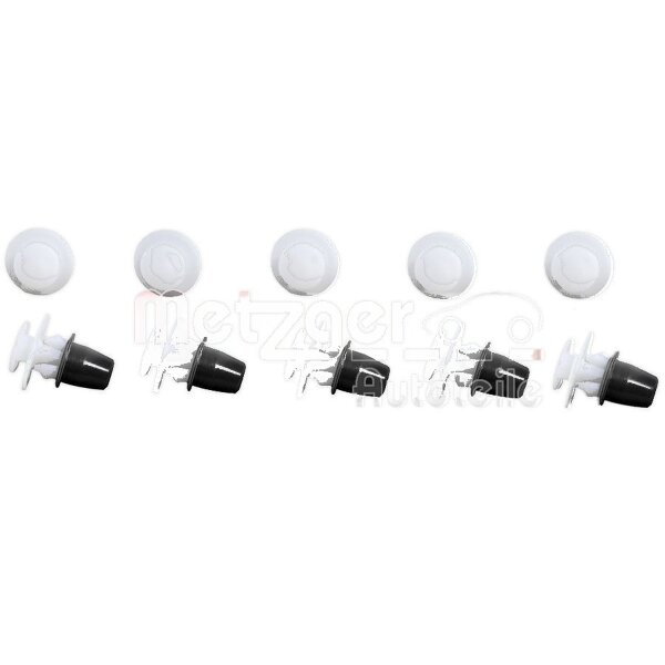 Clip Zier-/Schutzleiste Kunststoff METZGER passend für u.a. CITROËN