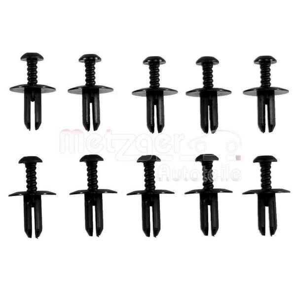 Clip Zier-/Schutzleiste Kunststoff METZGER passend für MERCEDES-BENZ