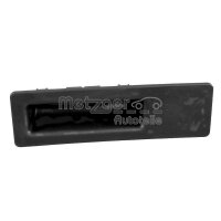 Tailgate Handle with microswitch plastic black METZGER...
