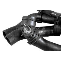 Radiator Hose from coolant regulator to radiator METZGER for e.g. SKODA YETI
