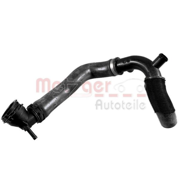 Kühlerschlauch links oben Rohrleitung nach Kühler METZGER für u.a. VW PASSAT