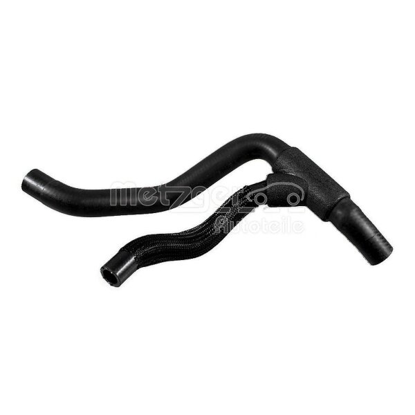 Kühlerschlauch von Heizungskühler nach Wasserrohr METZGER für u.a. DACIA DUSTER