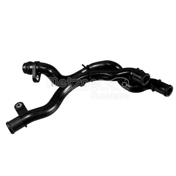 Coolant Pipe plastic METZGER IAM-Expertise suitable for e.g. AUDI A6