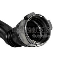 Charge Air Hose bottom with quick couplings METZGER for...