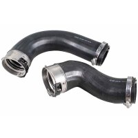 Charge air hose intercooler left bottom METZGER for OPEL...